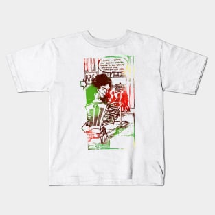 Pulp comic graphic Kids T-Shirt